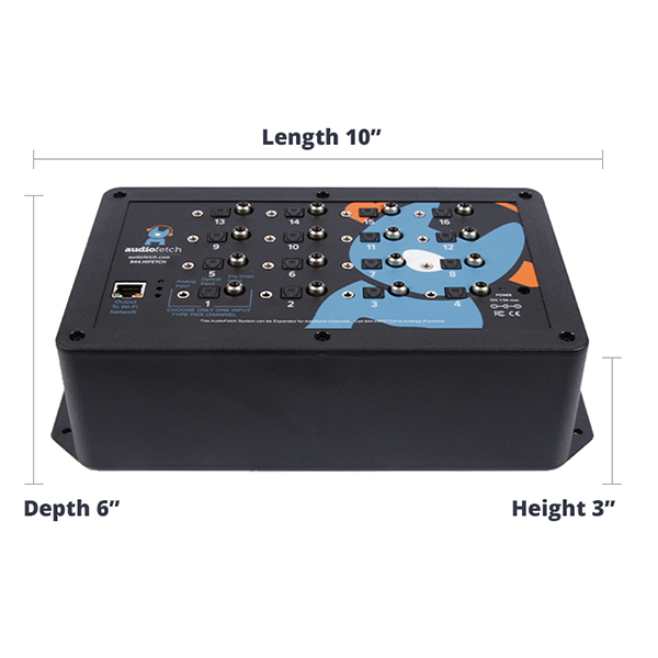 AudioFetch Signature: Premium Multi-Channel Audio Streaming Solution - FREE Ground Shipping!